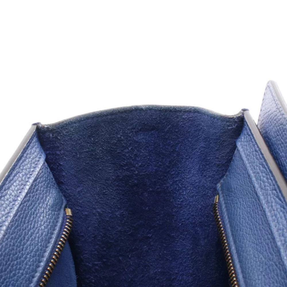 Celine Handbag Luggage Leather Blue Shopper - Picture 9 of 9
